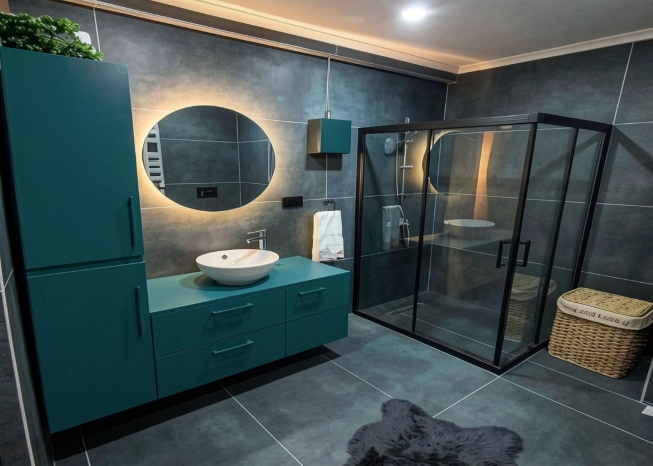 Armoires de salle de bain